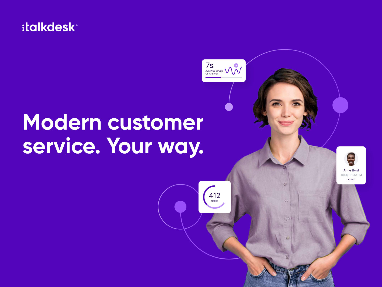 Talkdesk One Pager — page 1