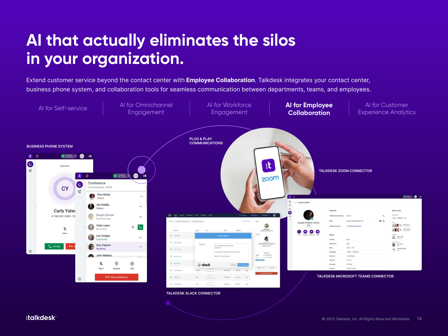 Talkdesk One Pager — page 14