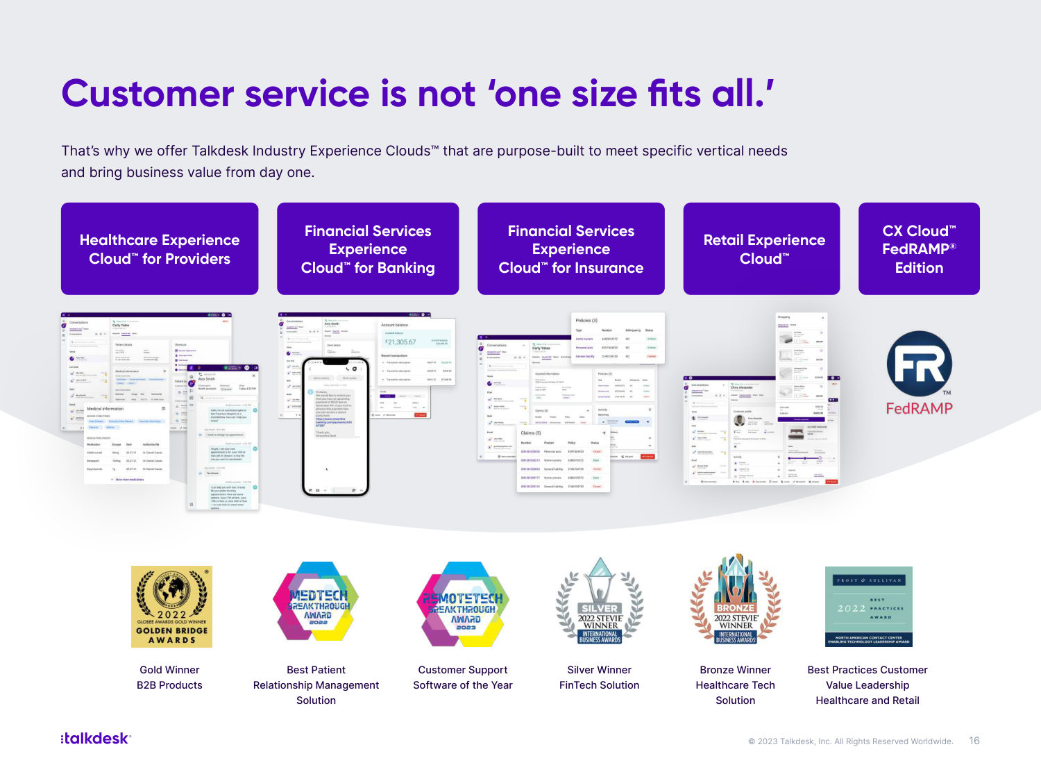 Talkdesk One Pager — page 16
