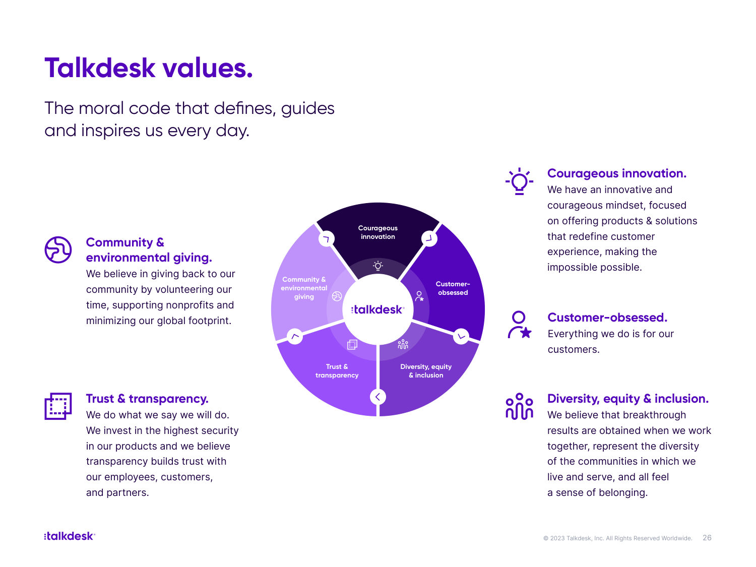 Talkdesk One Pager — page 26
