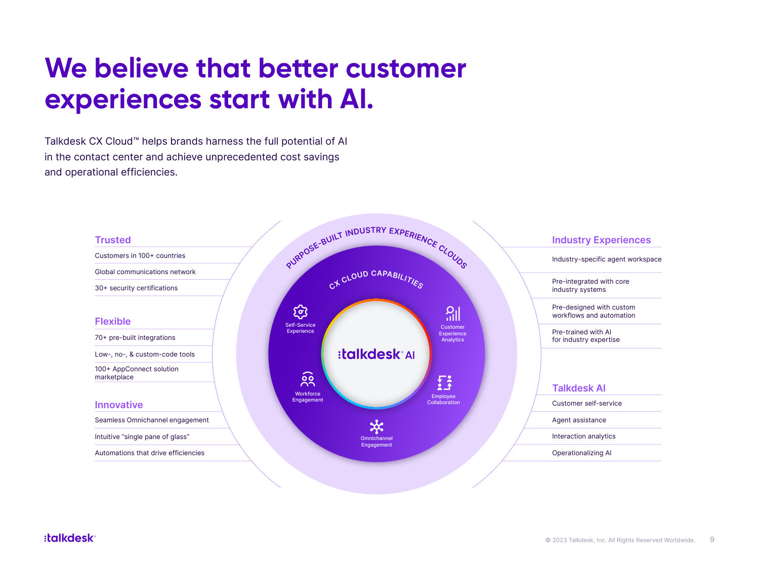 Talkdesk One Pager — page 9